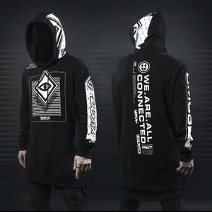 Damascus 3D Longline Hoodie